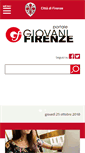 Mobile Screenshot of portalegiovani.comune.fi.it