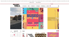 Desktop Screenshot of musei.comune.re.it