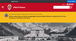 Desktop Screenshot of comune.fi.it