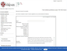 Tablet Screenshot of newsletter.comune.fi.it