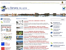 Tablet Screenshot of ladarsenachevorrei.comune.ra.it